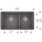 BLANCO 402652 PRECIS U 1¾
