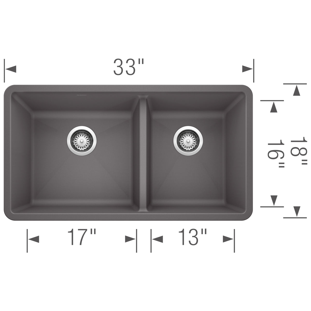 BLANCO 402652 PRECIS U 1¾