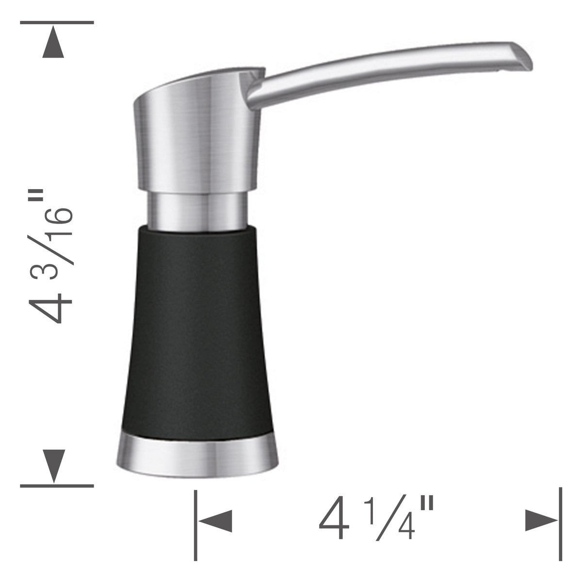 BLANCO 442902 ARTONA SOAP DISPENSER - SILGRANIT LOOK