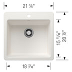 BLANCO 403658 LIVEN 21 SINGLE