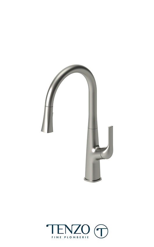 TENZO FE130 Single-Handle Kitchen Faucet Felicia With Pull-Down & 2-Function Hand Shower