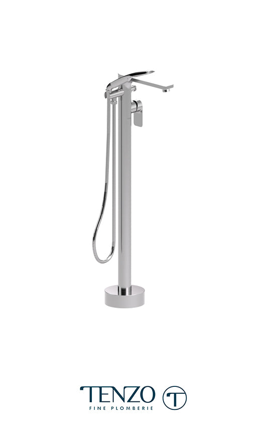 TENZO DE52 Delano Floor Mount 3 Pcs Tub Filler