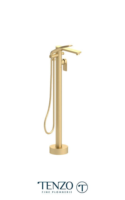 TENZO DE52 Delano Floor Mount 3 Pcs Tub Filler