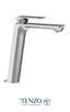 TENZO QU12-W Quantum Single Hole Tall Lavatory Faucet With (W/O Overflow) Drain