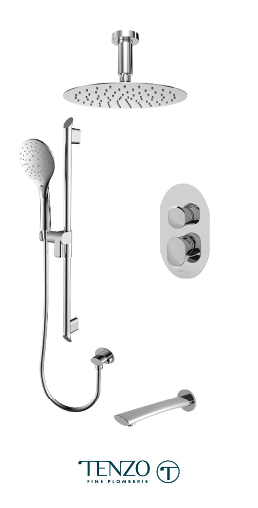 TENZO FLPB33-511315 Fluvia T-Box Kit 3 Functions Pres Bal