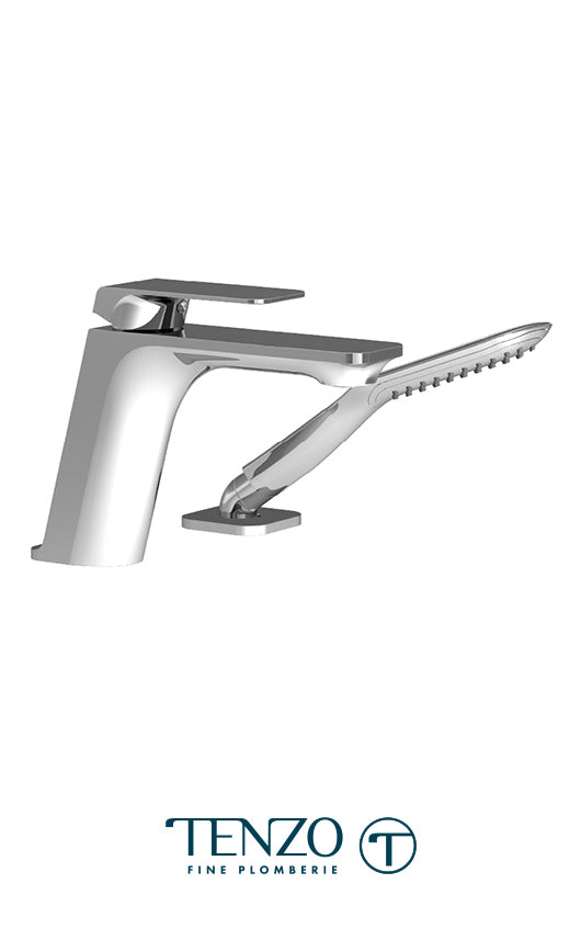 TENZO QU31 Quantum Deck Mount 2 Pcs Tub Filler