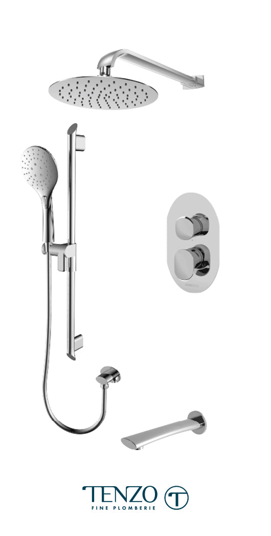 TENZO FLPB33-501115 Fluvia T-Box Kit 3 Functions Pres Bal