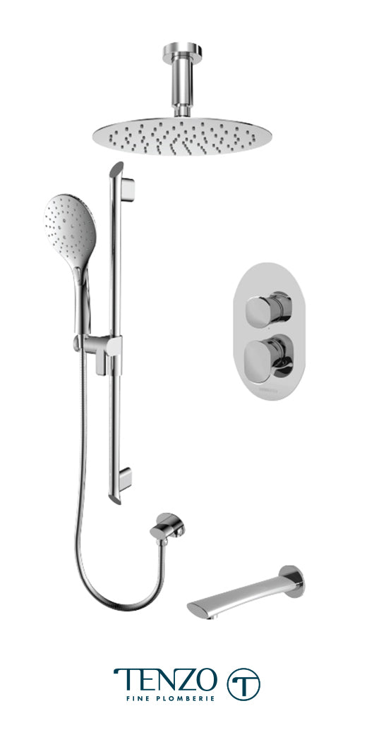 TENZO FLPB33-513315 Fluvia T-Box Kit 3 Functions Pres Bal