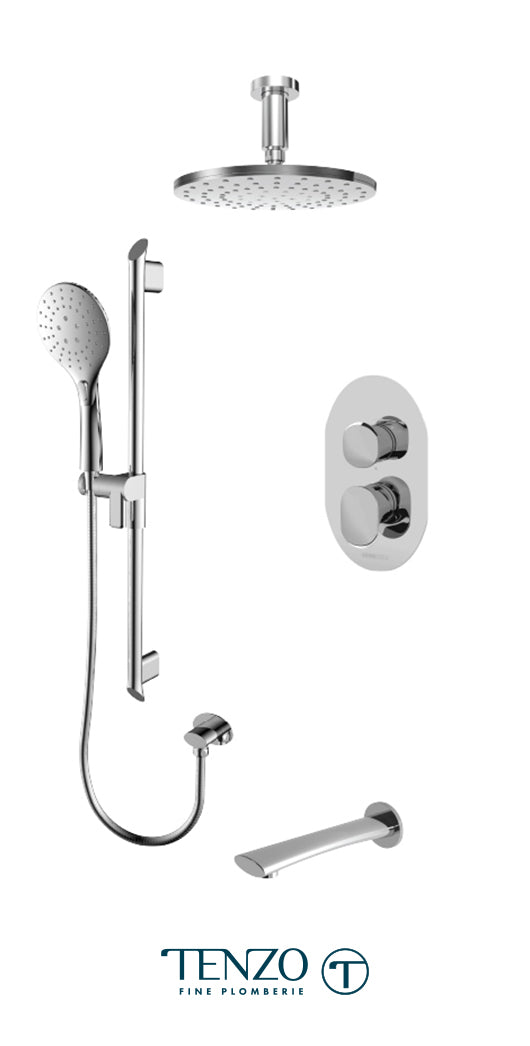 TENZO FLPB33-511345 Fluvia T-Box Kit 3 Functions Pres Bal