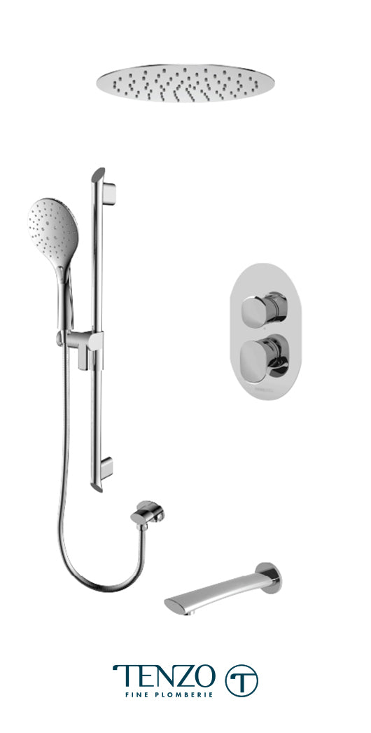 TENZO FLPB33-511635 Fluvia T-Box Kit 3 Functions Pres Bal