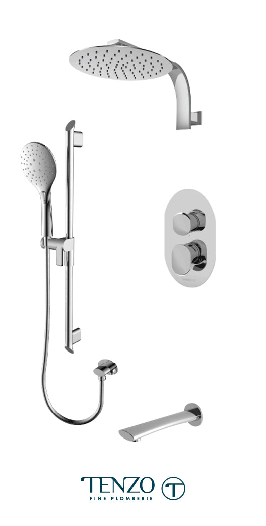 TENZO FLPB33-501195 Fluvia T-Box Kit 3 Functions Pres Bal