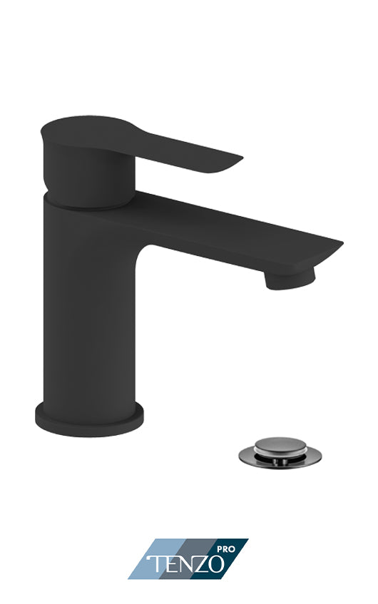 TENZO GA11-P Galia Single Hole Lavatory Faucet With Drain (Overflow) Secondary image