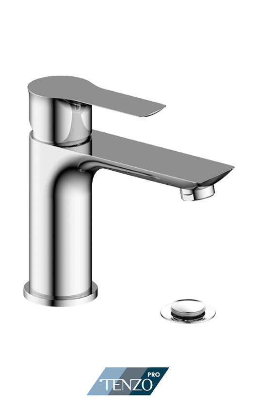 TENZO GA11-P Galia Single Hole Lavatory Faucet With Drain (Overflow) Main image