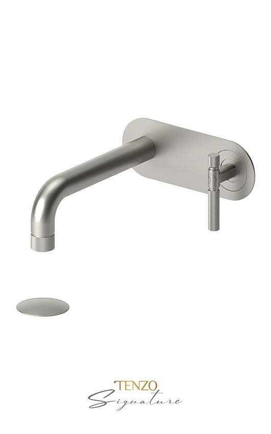TENZO BE15-F-P Wall Mount Lavatory Faucet With (Overflow) Drain Bellacio-F