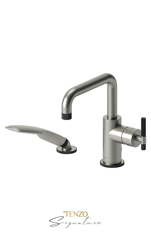 TENZO BE31-C-PB Deck Mount 2 Pcs Tub Filler Bellacio-C