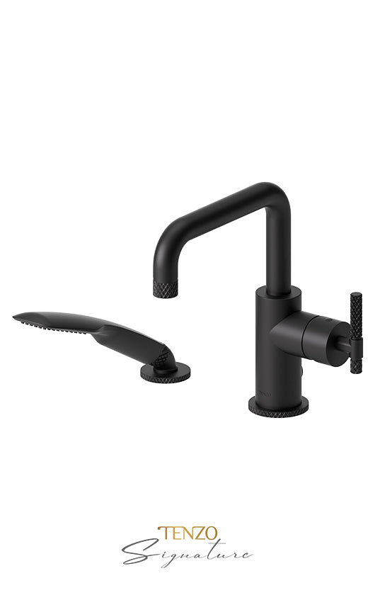 TENZO BE31-C-PB Deck Mount 2 Pcs Tub Filler Bellacio-C