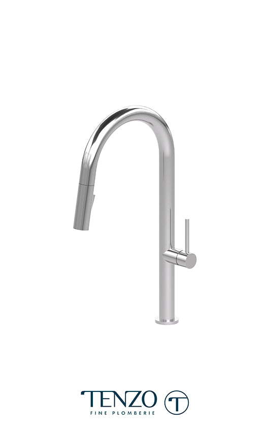 TENZO AM130 Single-Handle Kitchen Faucet Amador With Pull-Down & 2-Function Hand Shower
