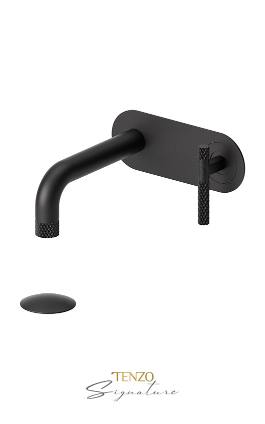 TENZO BE15-C-P Wall Mount Lavatory Faucet With (Overflow) Drain Bellacio-C