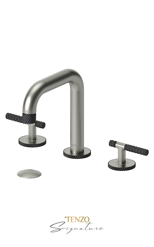 TENZO BE13-C-P 8" Lavatory Faucet With (Overflow) Drain Bellacio-C