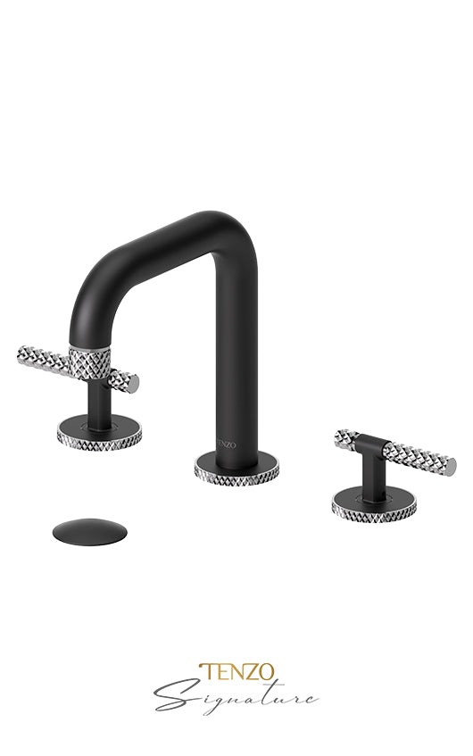 TENZO BE13-C-P 8" Lavatory Faucet With (Overflow) Drain Bellacio-C