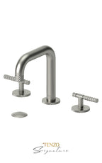TENZO BE13-C-W 8" Lavatory Faucet With (W/O Overflow) Drain Bellacio-C