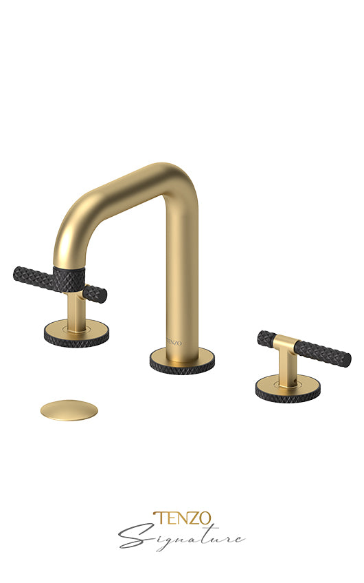 TENZO BE13-C-P 8" Lavatory Faucet With (Overflow) Drain Bellacio-C