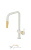 TENZO CA131 Single-Handle Kitchen Faucet Calozy With Pull-Down & 2-Function Hand Shower
