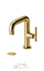 TENZO BE10-F-W Single Hole Lavatory Faucet With (W/O Overflow) Drain Bellacio-F