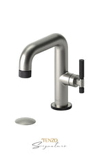 TENZO BE10-F-W Single Hole Lavatory Faucet With (W/O Overflow) Drain Bellacio-F