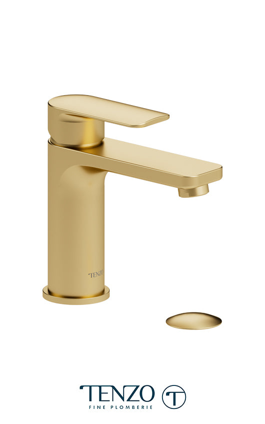 TENZO DE11-W Delano Single Hole Lavatory Faucet With (W/O Overflow) Drain