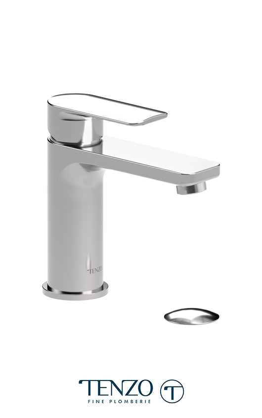 TENZO DE11-P Delano Single Hole Lavatory Faucet With (Overflow) Drain