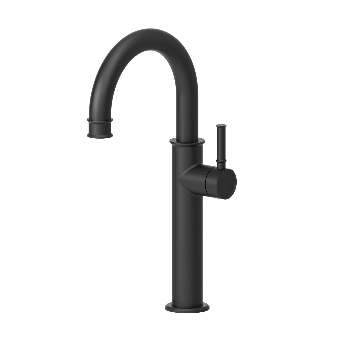 TENZO ALY12-P Alyss Single Hole Tall Lavatory Faucet With (Overflow) Drain