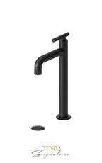TENZO BE11H-F-W Tall Single Lavatory Faucet With (W/O Overflow) Drain Bellacio-F