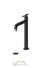 TENZO BE11H-F-W Tall Single Lavatory Faucet With (W/O Overflow) Drain Bellacio-F