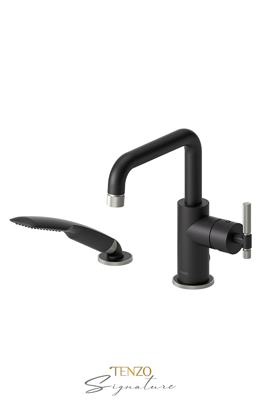 TENZO BE31-F-PB Deck Mount 2 Pcs Tub Filler Bellacio-F