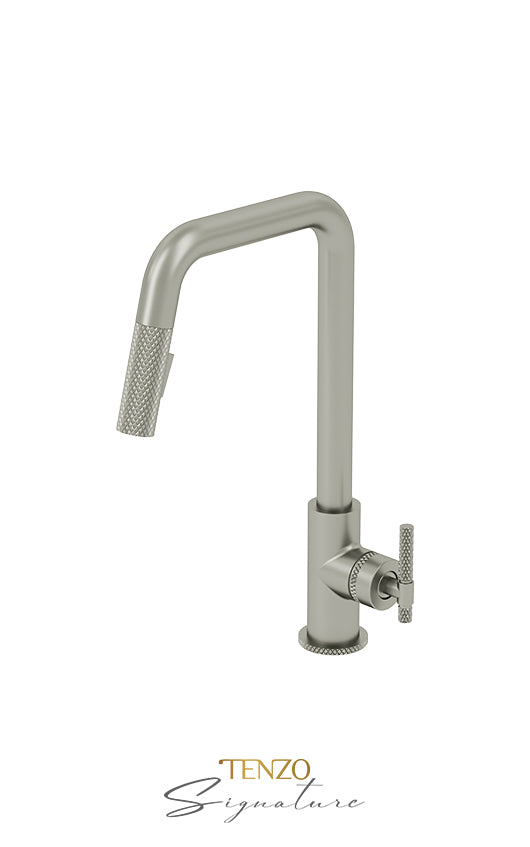 TENZO BE131-C Single-Handle Kitchen Faucet Bellacio With Pull-Down & 2-Function Hand Shower