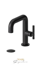 TENZO BE10-C-P Single Hole Lavatory Faucet With (Overflow) Drain Bellacio-C