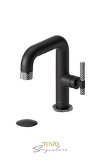TENZO BE10-C-P Single Hole Lavatory Faucet With (Overflow) Drain Bellacio-C