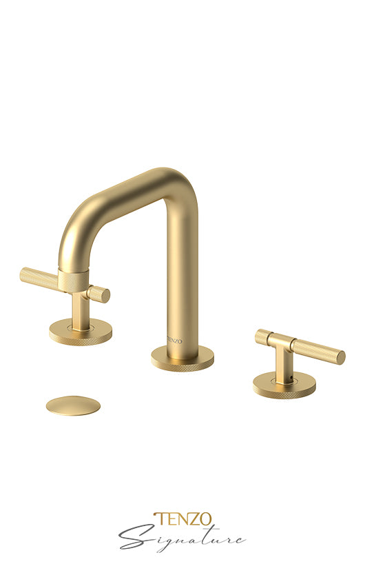 TENZO BE13-F-P 8" Lavatory Faucet With (Overflow) Drain Bellacio-F
