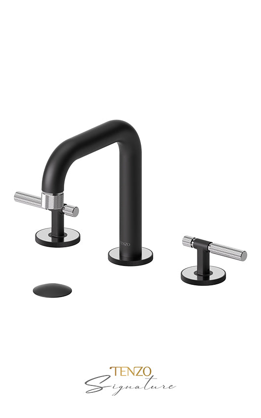 TENZO BE13-F-P 8" Lavatory Faucet With (Overflow) Drain Bellacio-F