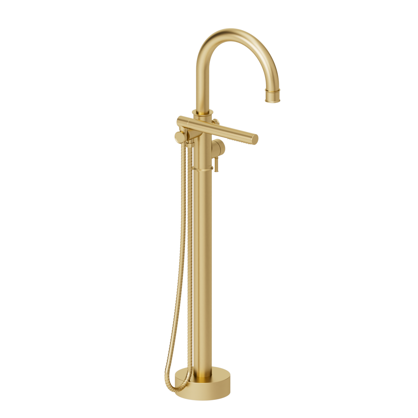 TENZO ALY52 Alyss Floor Mount 3 Pcs Tub Filler