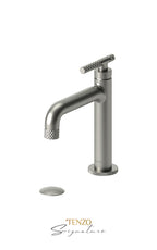 TENZO BE11-C-W Single Hole Lavatory Faucet With (W/O Overflow) Drain Bellacio-C