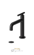 TENZO BE11-C-W Single Hole Lavatory Faucet With (W/O Overflow) Drain Bellacio-C