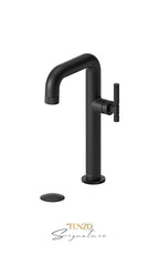 TENZO BE10H-F-W Tall Single Lavatory Faucet With (W/O Overflow) Drain Bellacio-F