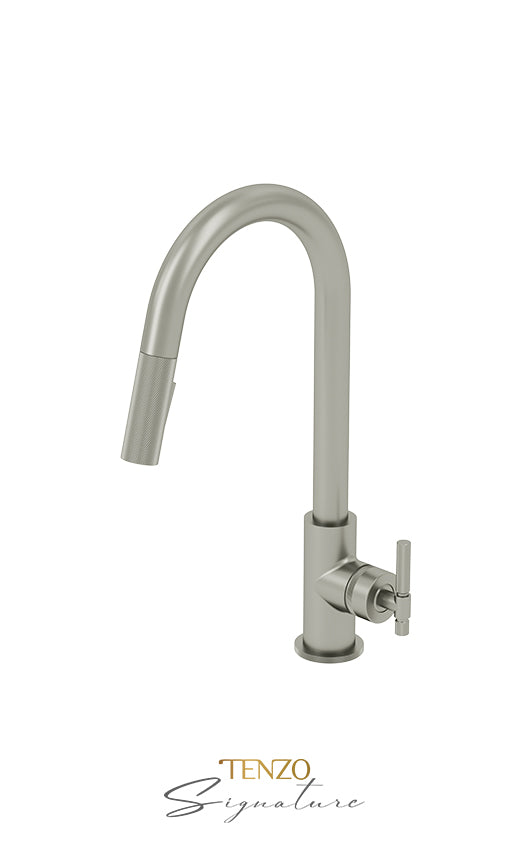 TENZO BE130-F Single-Handle Kitchen Faucet Bellacio With Pull-Down & 2-Function Hand Shower