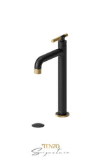 TENZO BE11H-C-W Tall Single Lavatory Faucet With (W/O Overflow) Drain Bellacio-C