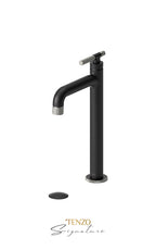 TENZO BE11H-C-W Tall Single Lavatory Faucet With (W/O Overflow) Drain Bellacio-C