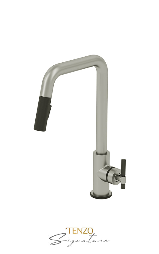 TENZO BE131-F Single-Handle Kitchen Faucet Bellacio With Pull-Down & 2-Function Hand Shower