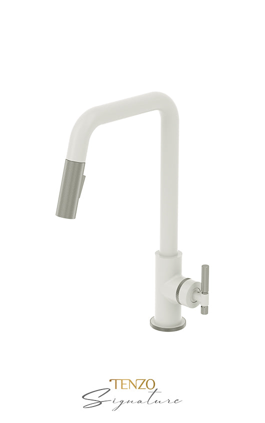 TENZO BE131-F Single-Handle Kitchen Faucet Bellacio With Pull-Down & 2-Function Hand Shower