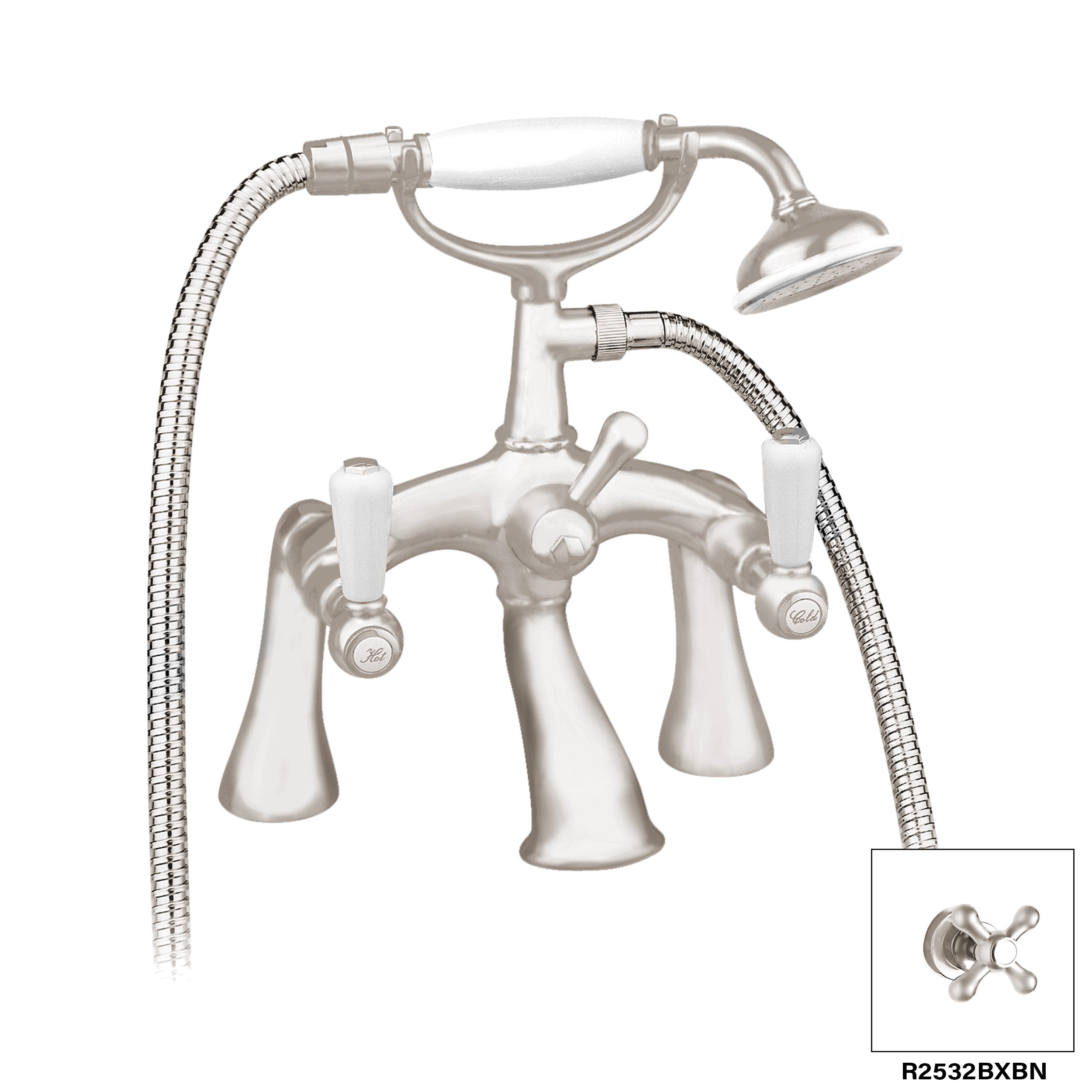 DISEGNO R2532BL Colonial Deck Mount Tub Filler Secondary image